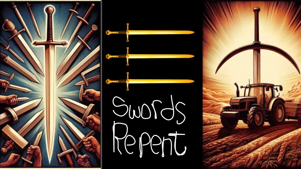 Home repent swords